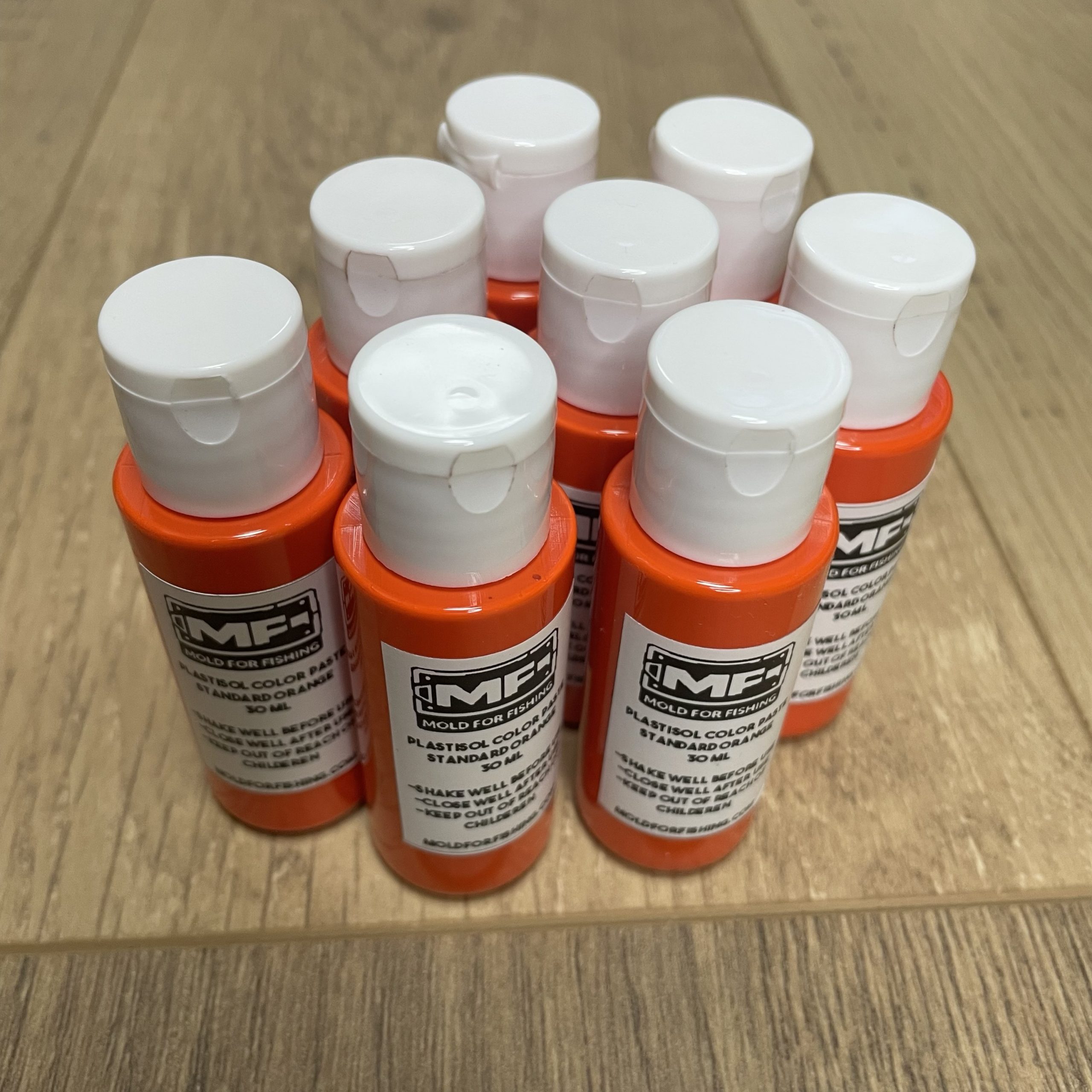 Colorant ORANGE standard pour plastisol - 30 ml