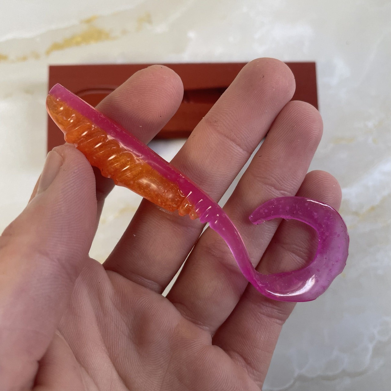 Moule leurre souple Grub 10 cm – Image 4