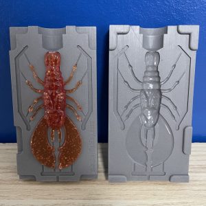 Moule leurre souple écrevisse "CRAW" 8 cm