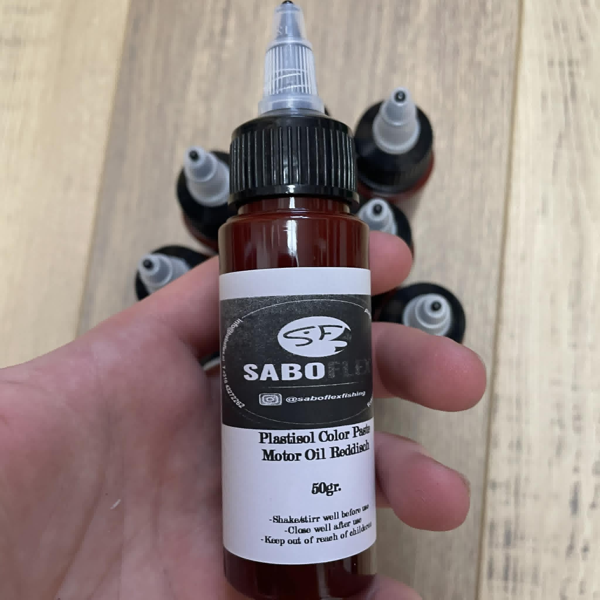 Colorant MOTOR OIL REDDISCH pour plastisol - 50 g – Image 2