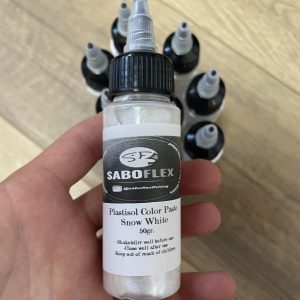 Colorant SNOW WHITE pour plastisol SaBoFlex - 50 g