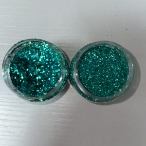 Paillettes hexagonales Vert 0,4 mm ou 1 mm – Plastisol haute température 180 °C