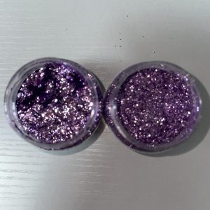 Paillettes hexagonales Mauve 0,4 mm ou 1 mm – Plastisol haute température 180 °C