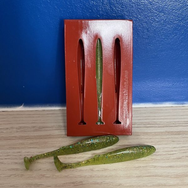 Moule pour fabriquer des leurres souples – Skinny Shad 8 cm – Coulée par gravité