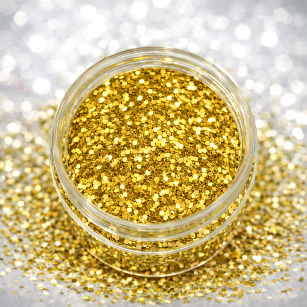 Paillettes Gold 0,4 - 1 mm – Plastisol 180 °C+ – Image 6