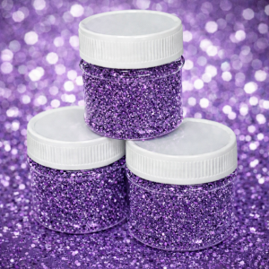 Paillettes Mauve 0,4 - 1 mm – Plastisol 180 °C+