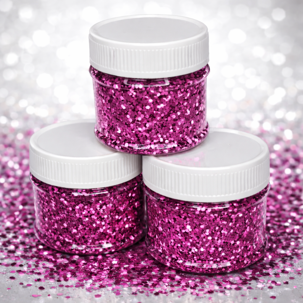 Paillettes Rose 0,4 - 1 mm – Plastisol 180 °C+ – Image 2