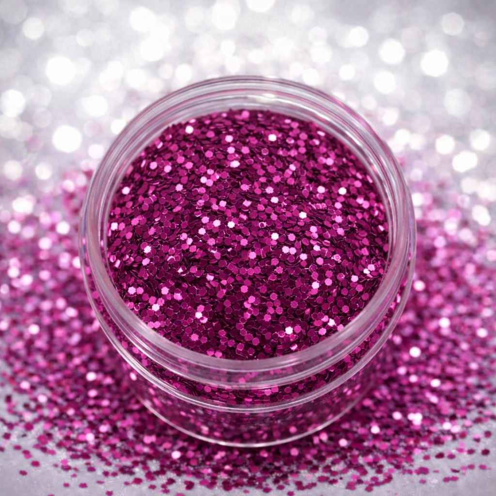 Paillettes Rose 0,4 - 1 mm – Plastisol 180 °C+ – Image 3