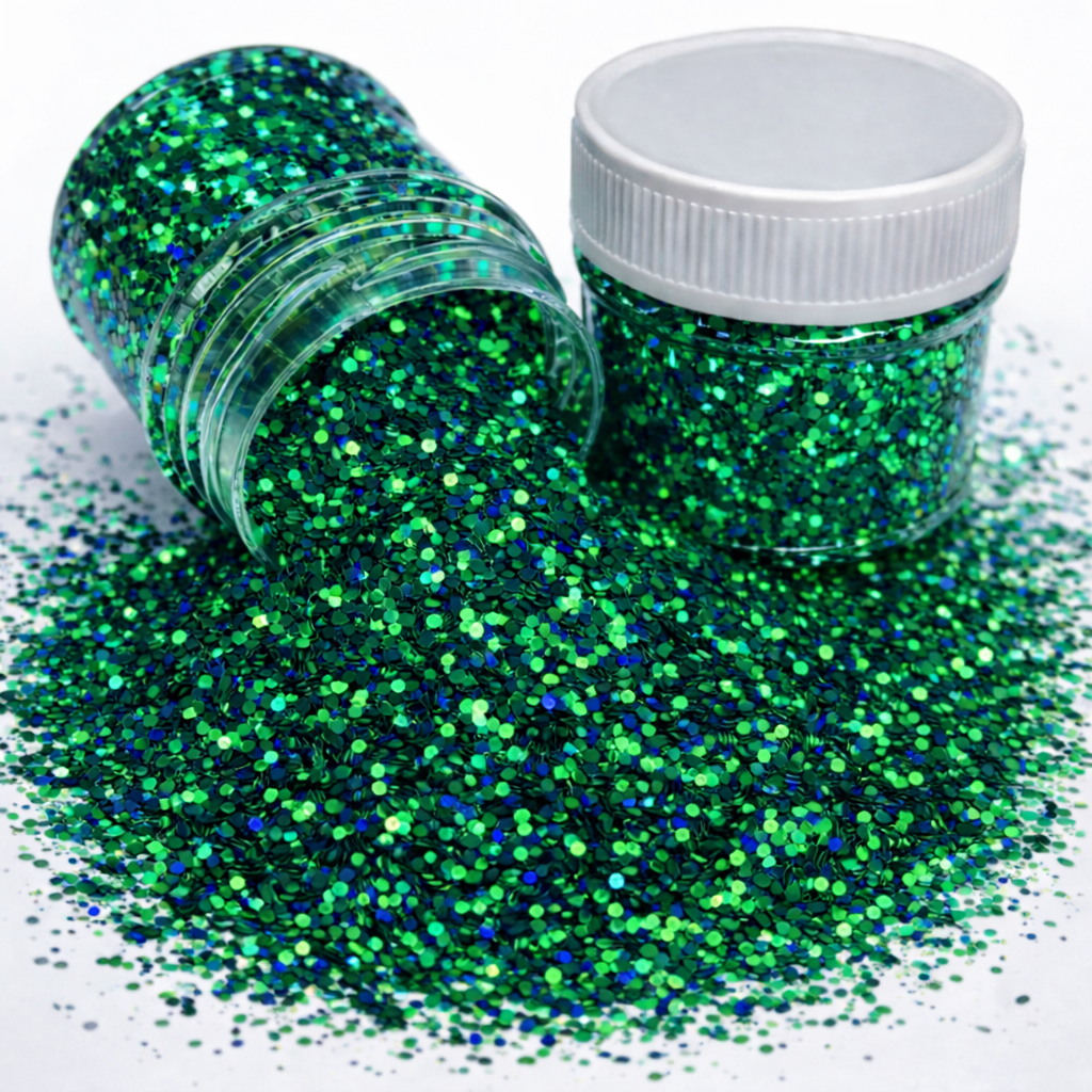 Paillettes Caméléon Vert / Bleu 0,4 - 1 mm – Plastisol 180 °C+