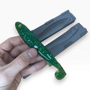 Moule pour fabriquer des leurres souples – Skinny Shad 16 cm – Coulée par gravité