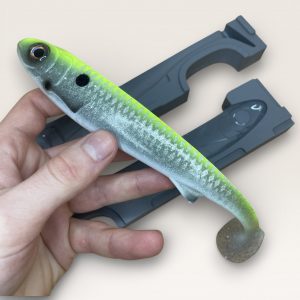 Moule pour fabriquer des leurres souples – Skinny Shad 20 cm – Coulée par gravité