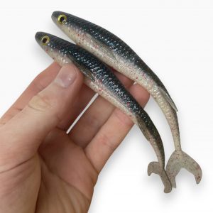 Leurre souple handmade – Finess 15 cm – 9,5 g – x2 Gardon