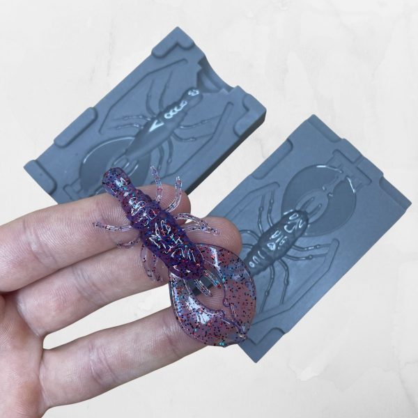 Moule leurre souple Ecrevisse 6 cm
