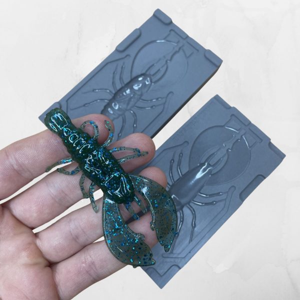 Moule leurre souple Ecrevisse 8 cm