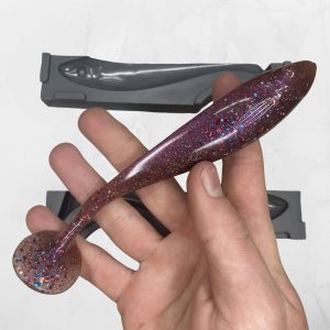 Moule pour fabriquer des leurres souples – Shad Big Paddle 15 cm – Coulée par gravité