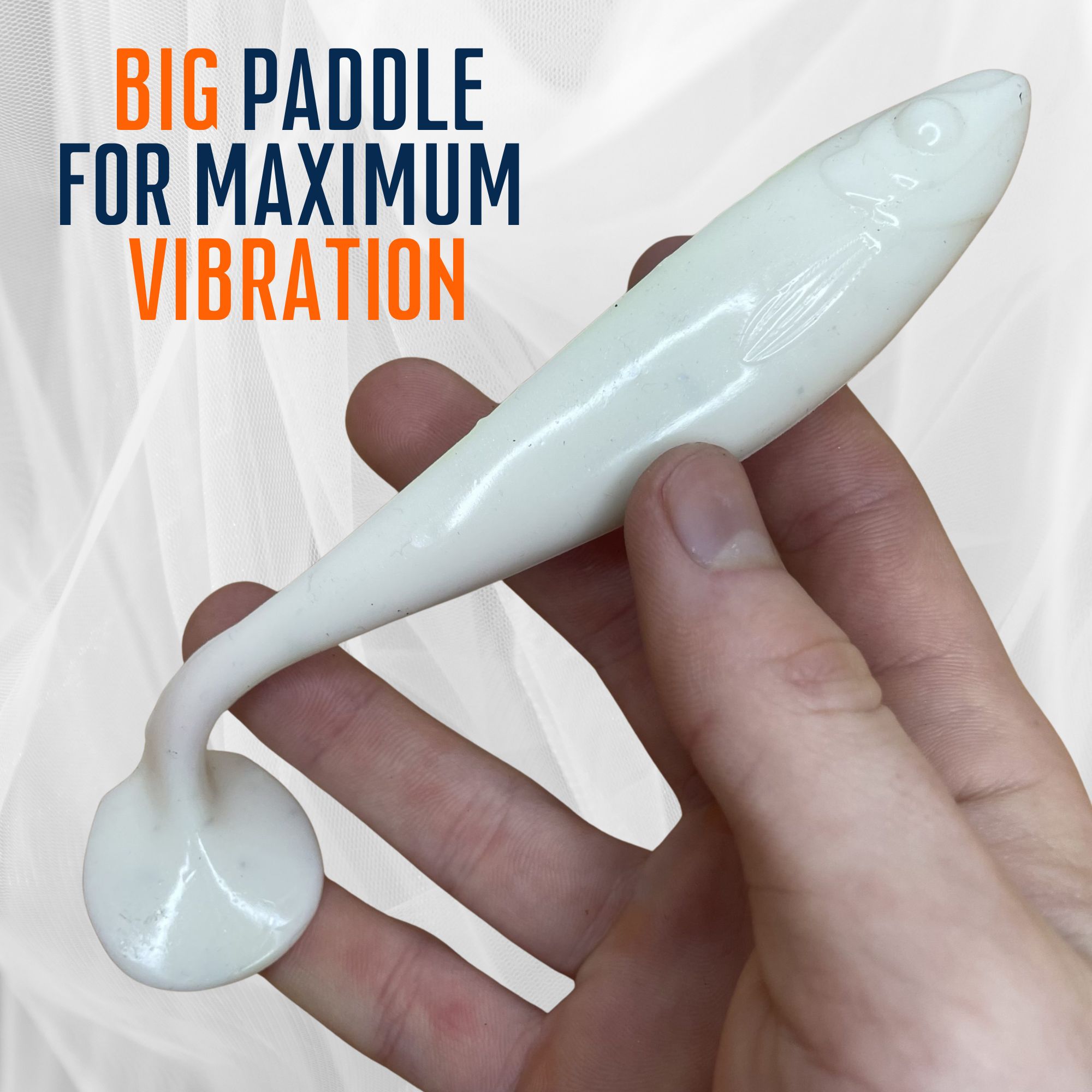 Moule pour fabriquer des leurres souples – Shad Big Paddle 15 cm – Coulée par gravité – Image 7