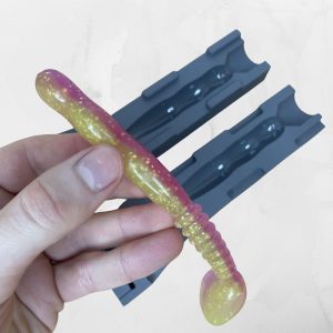 Moule pour fabriquer des leurres souples – Shad 9,5 / 12 / 15,5 cm – Coulée par gravité