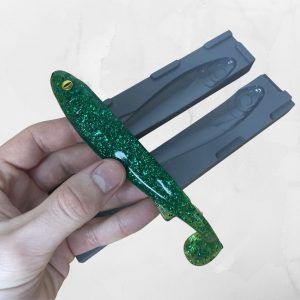 Moule pour fabriquer des leurres souples – Skinny Shad 16 cm – Coulée par gravité