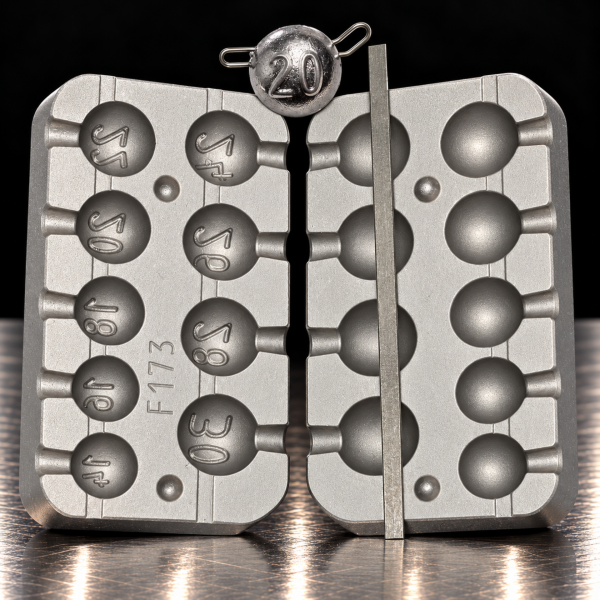 Moule Aluminium Fabrication têtes plombées Cheburashka 14/16/18/20/22/24/26/28/30g - N°173