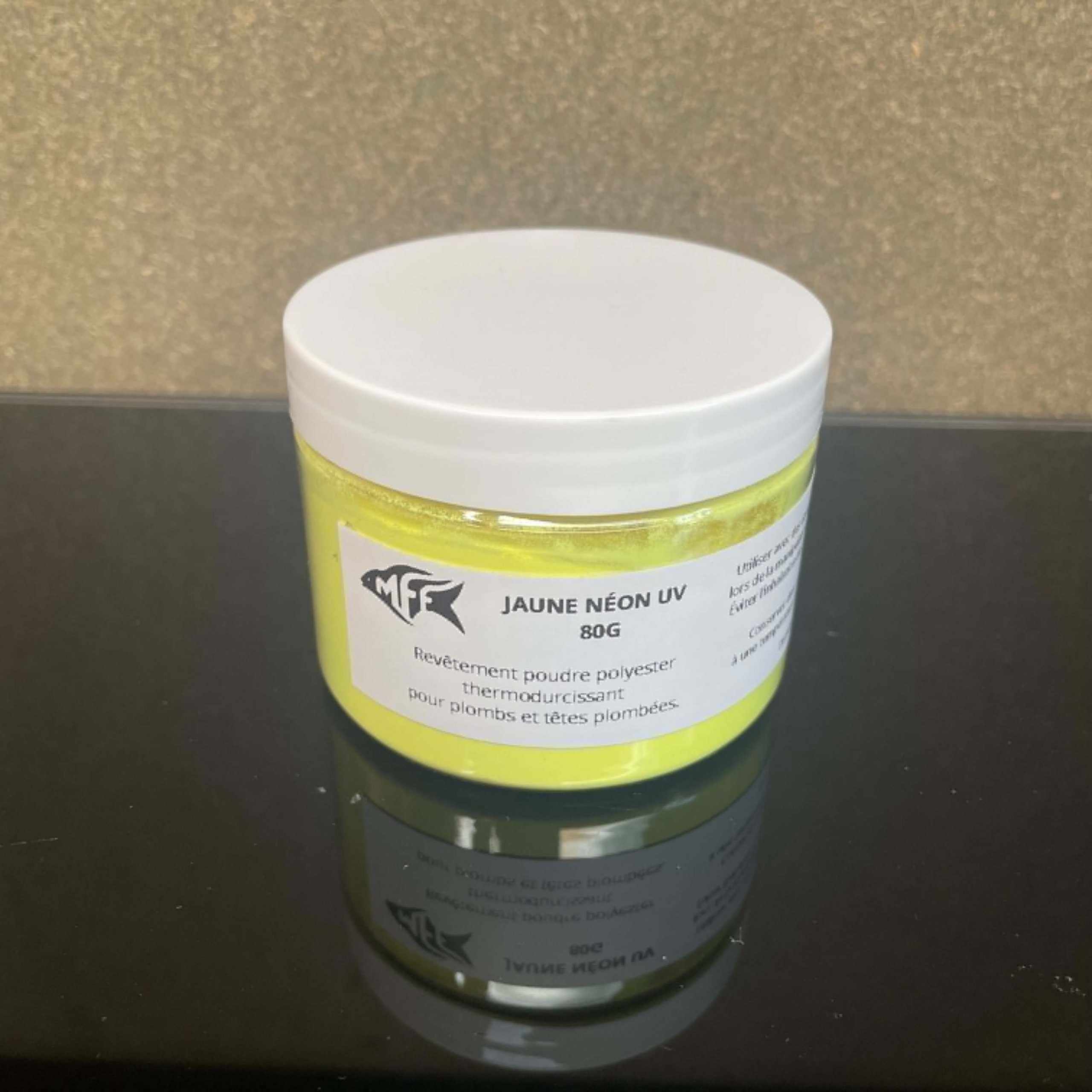 Revêtements Plombs Jaune néon UV 80 g – Image 2