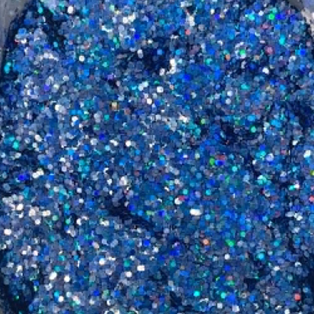 Paillettes Holographiques Bleu 0,4 ou 1 mm