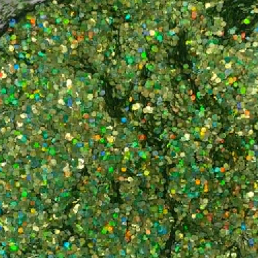 Paillettes Holographiques Vert 0,4 ou 1 mm