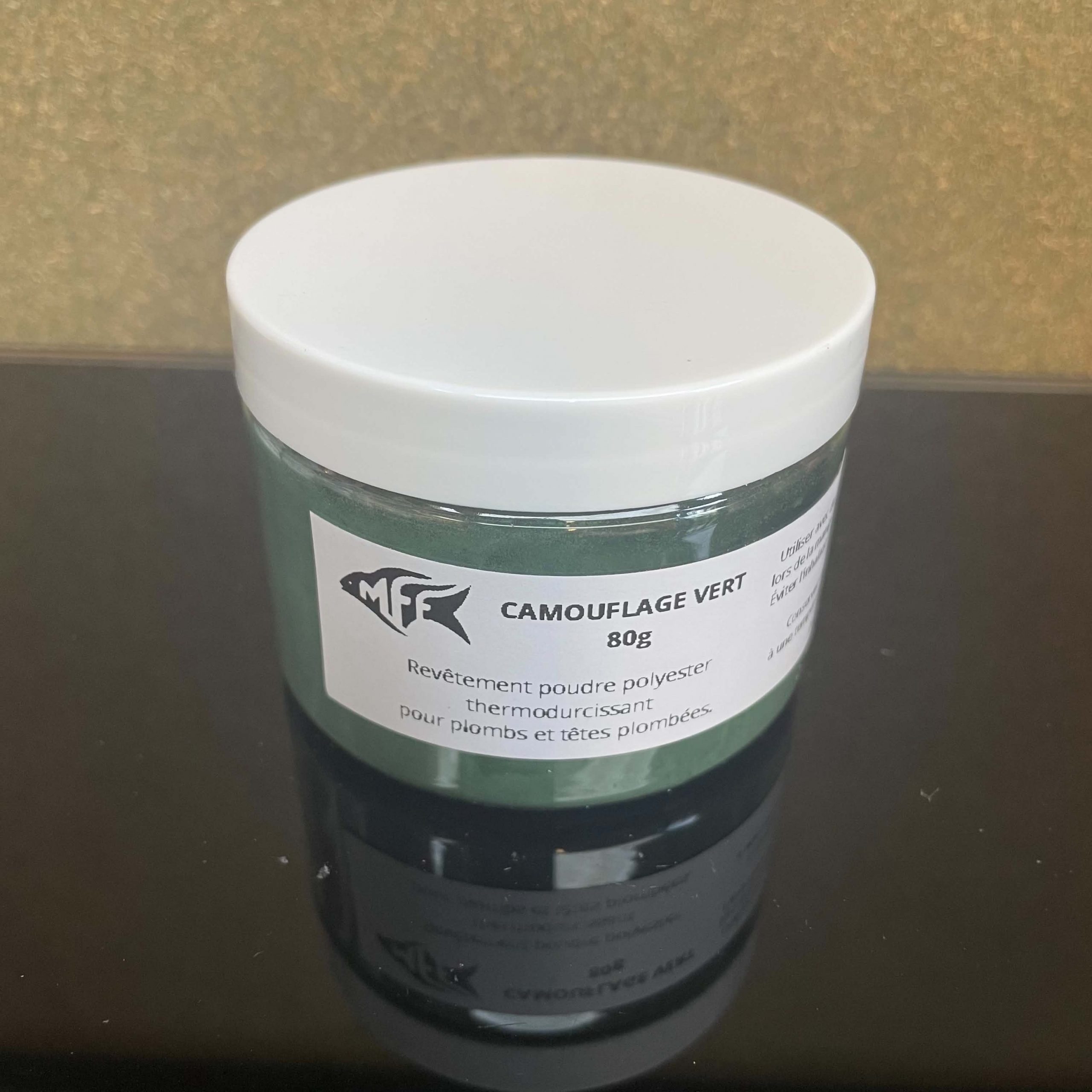 Revêtements Plombs Camouflage vert 80 g