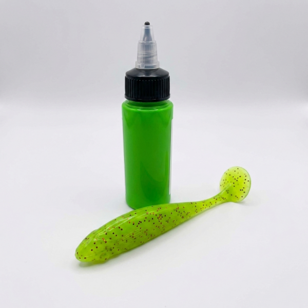Colorant CHARTREUSE fluo pour plastisol SaBoFlex - 50 g