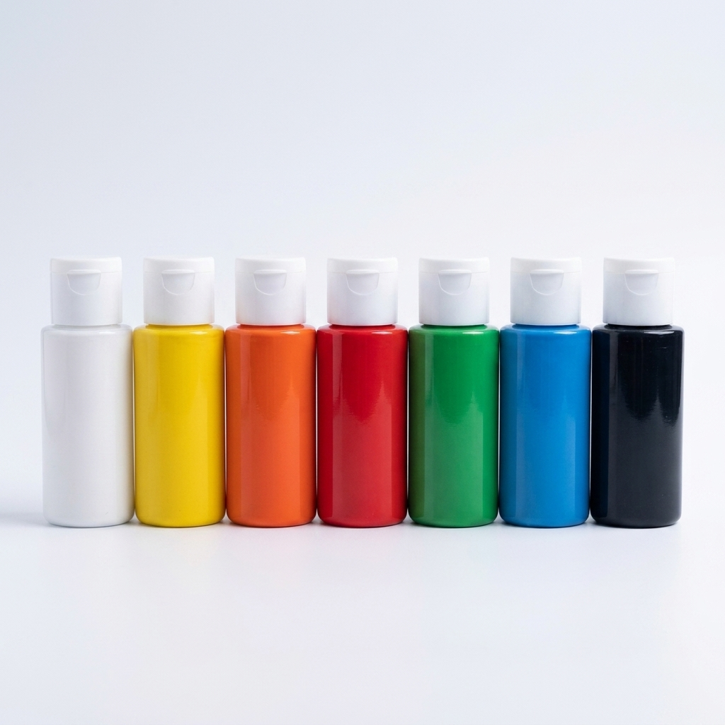 Kit 7 Colorants Standards pour plastique liquide - 30 ml x7