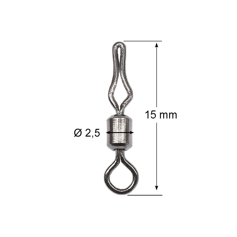 Emerillons Drop Shot taille 7