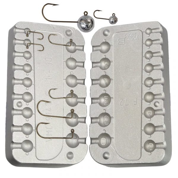Moule têtes plombées rondes Ultra Light 1 à 10 g - N°72