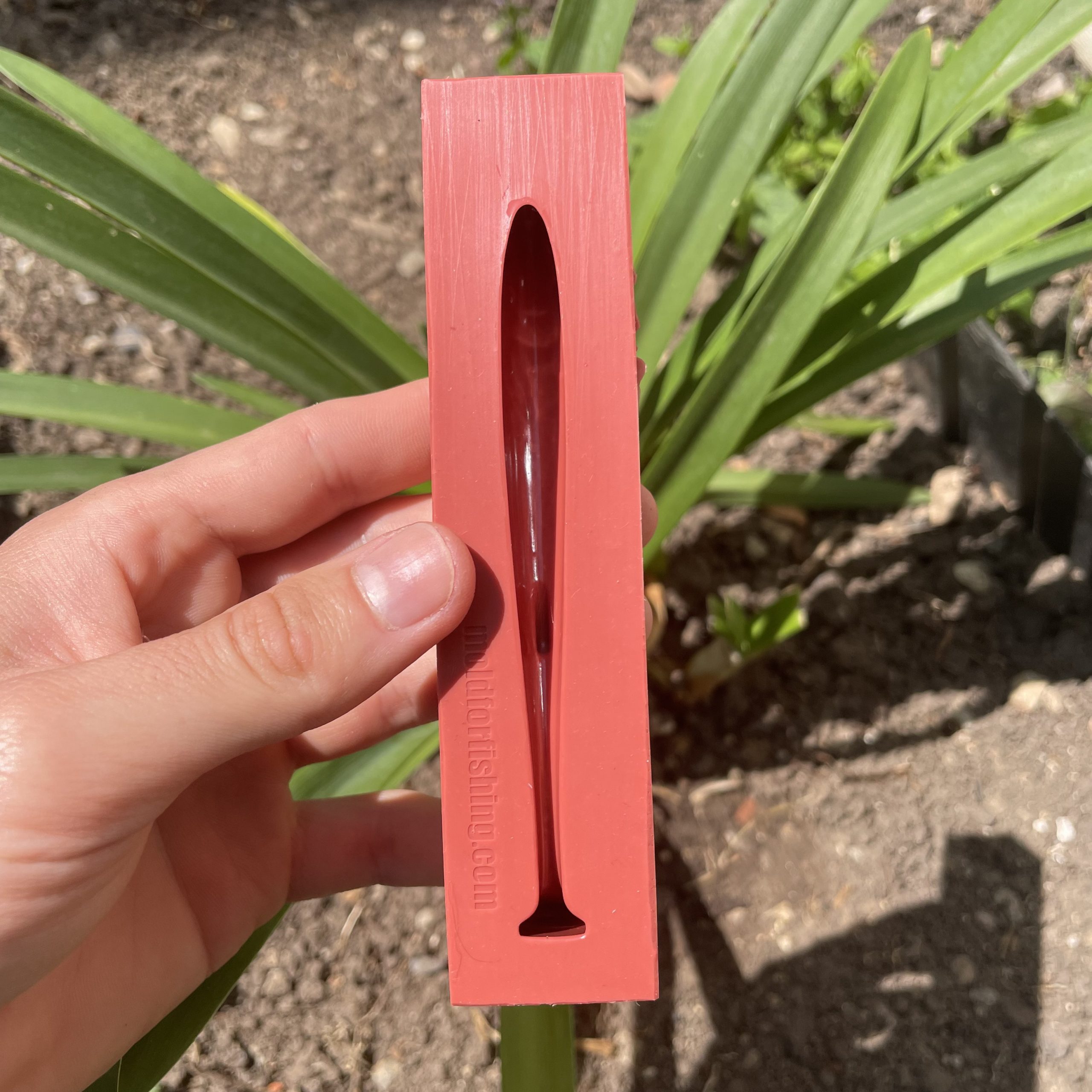 Moule à gravité Shad 12 cm – Moule pour fabriquer des leurres souples – Image 2