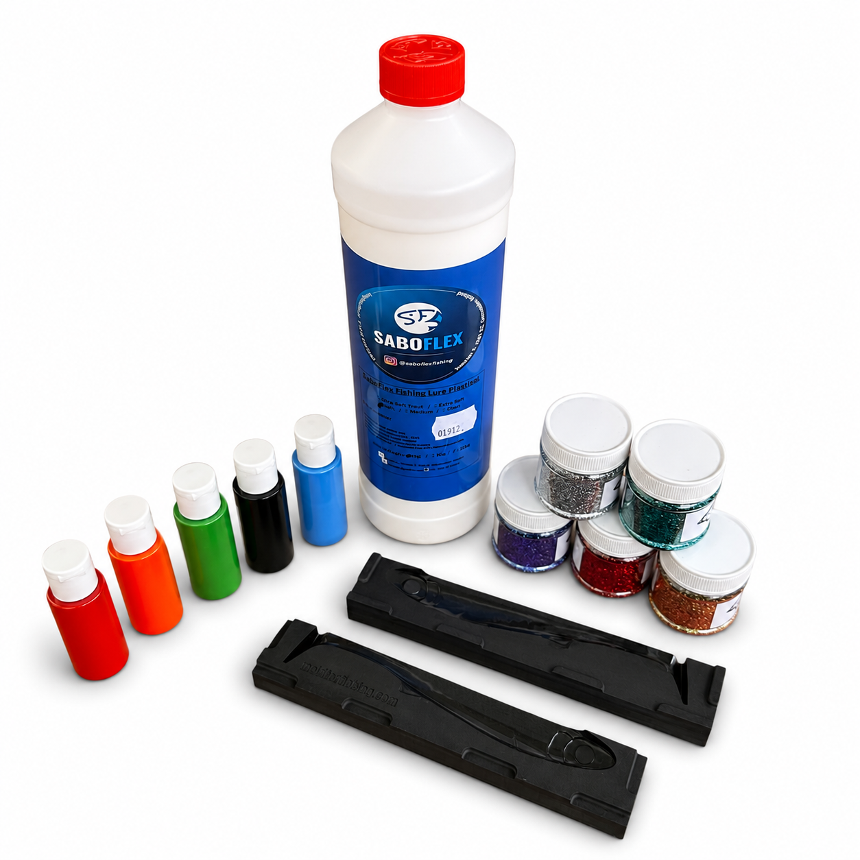 Kit BEST SELLER fabrication leurres souples Shad 16 cm - MEDIUM