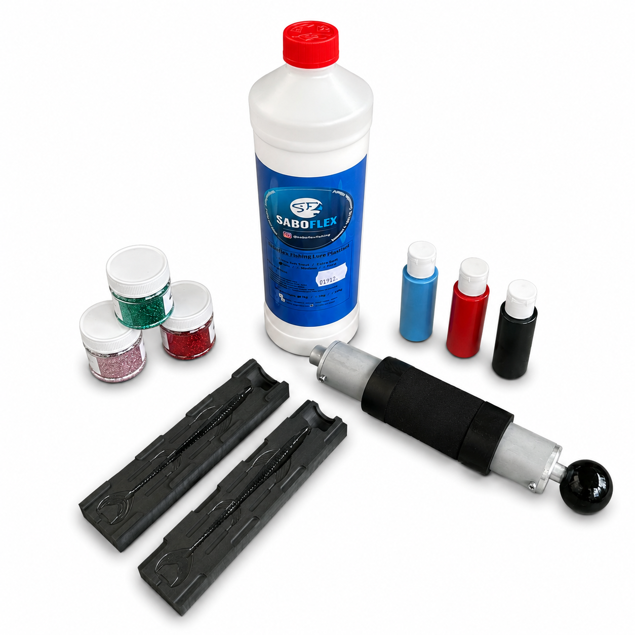 Starter PACK fabrication leurres souples Finess 15 cm - MEDIUM