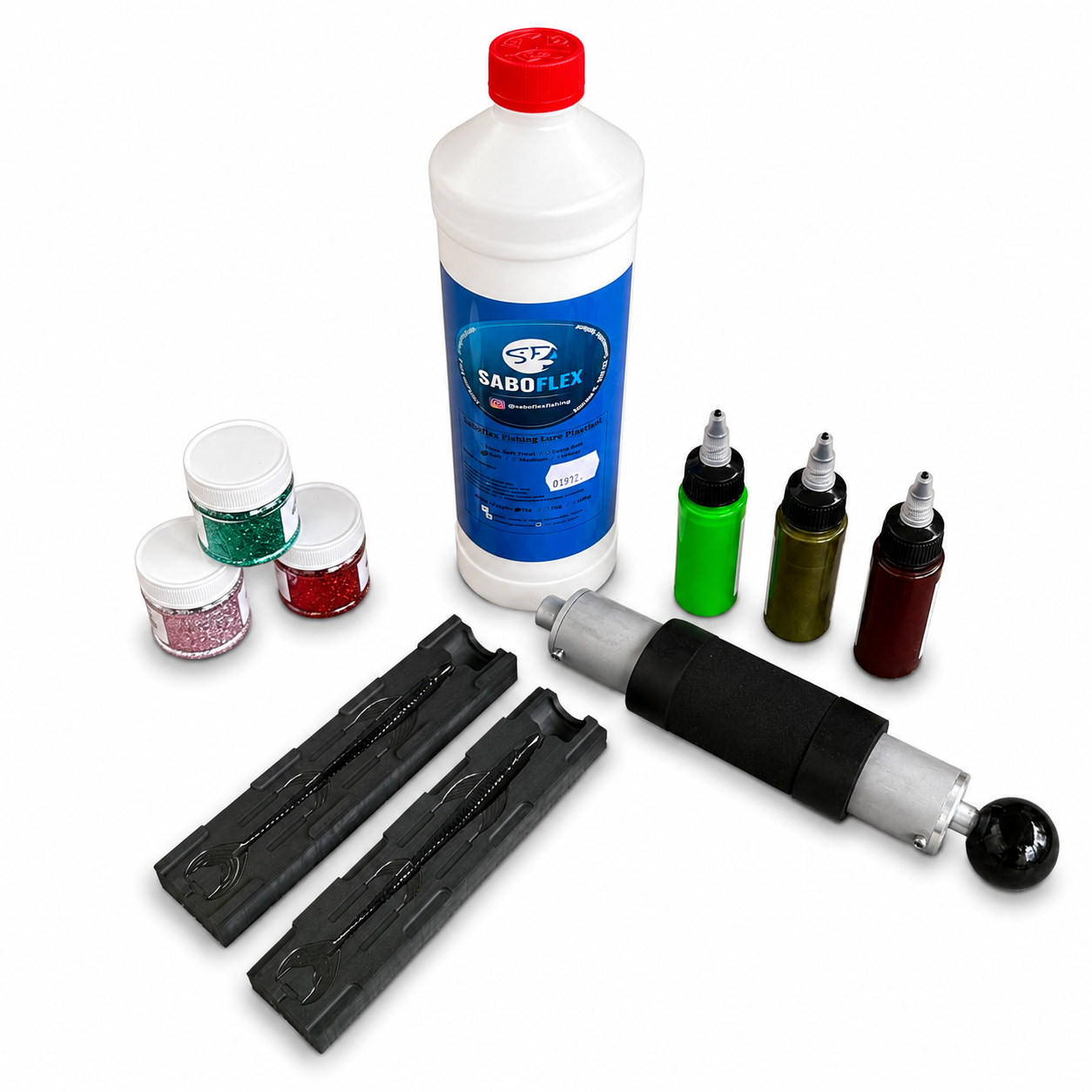 Starter PACK fabrication leurres souples Finess 15 cm - MEDIUM