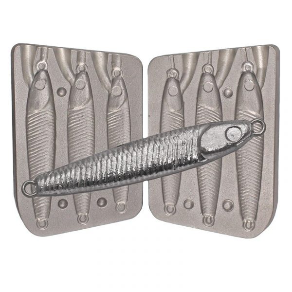 Moule pour 3 Jigs 30-40-60g - N°12