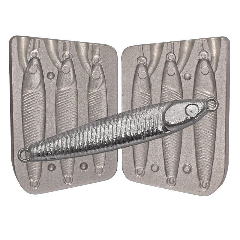 Moule pour 3 Jigs 30-40-60g - N°12