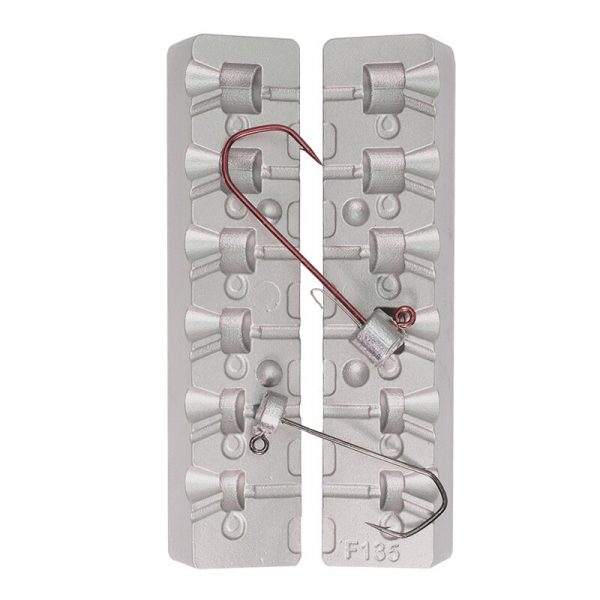 Moule têtes plombées Ned Rig 3,5 à 9 g - N°135