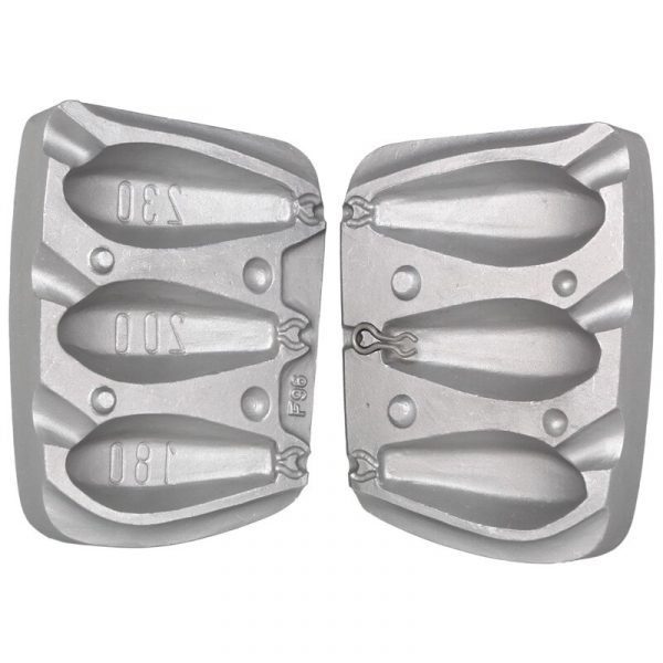 Moule Plomb Hexagone 180 / 200 / 230 g - N°96
