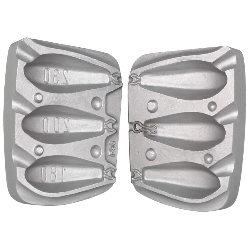 Moule Plomb Hexagone 180 / 200 / 230 g - N°96