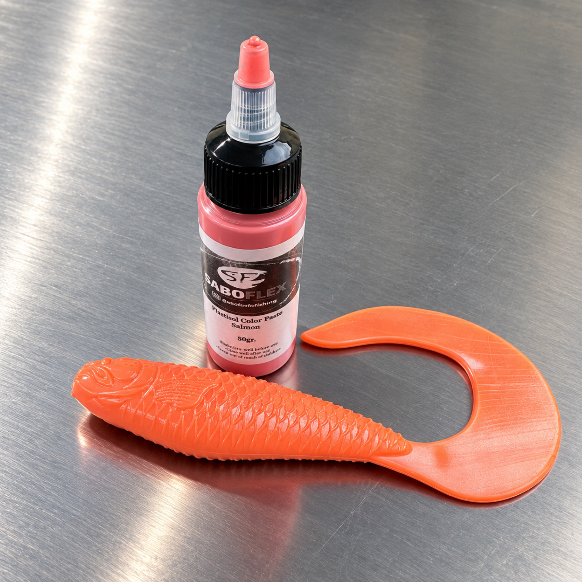 Colorant SALMON pour plastisol SaBoFlex - 50 g