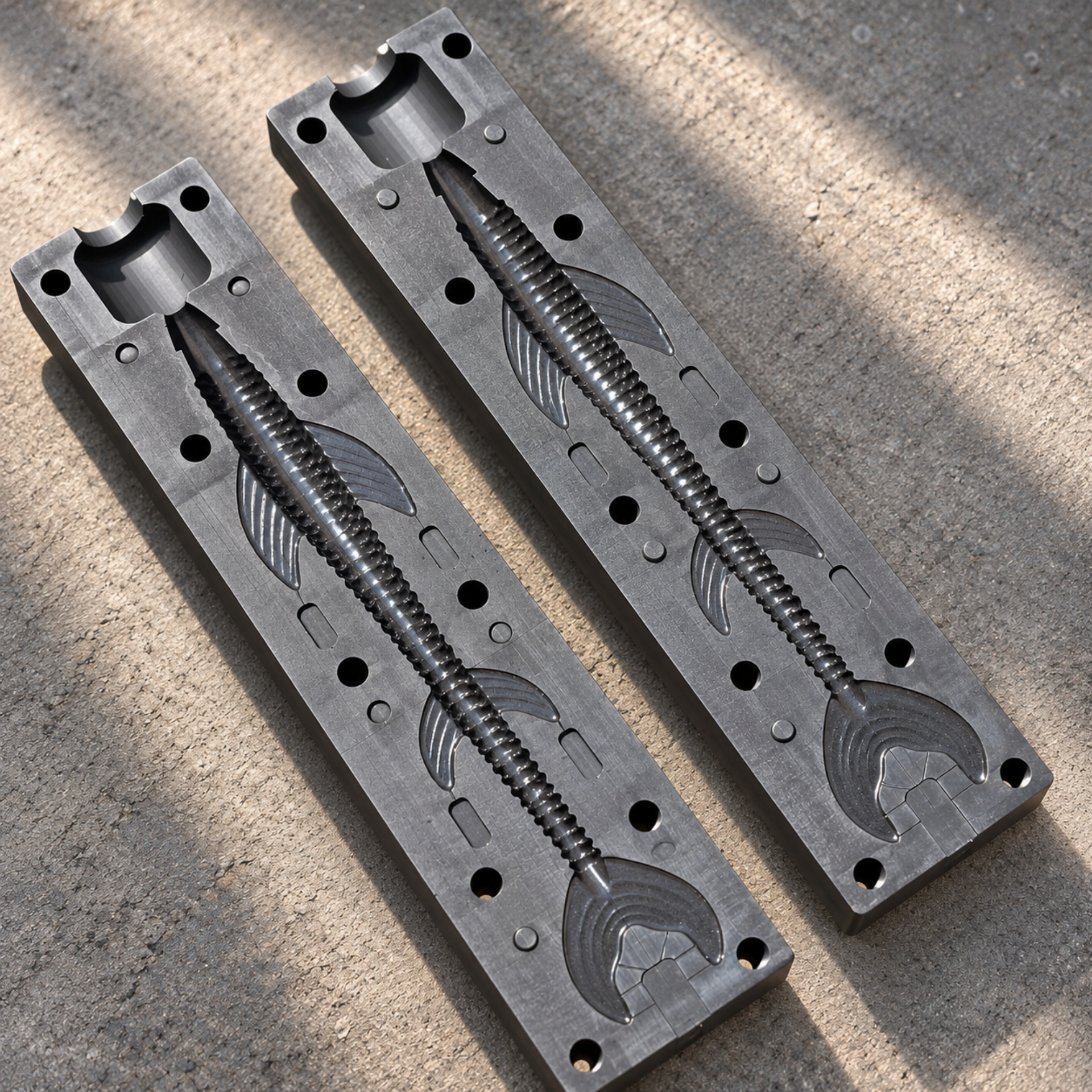 Moule à injection Finess 21 cm – Moule pour fabriquer des leurres souples – Image 2