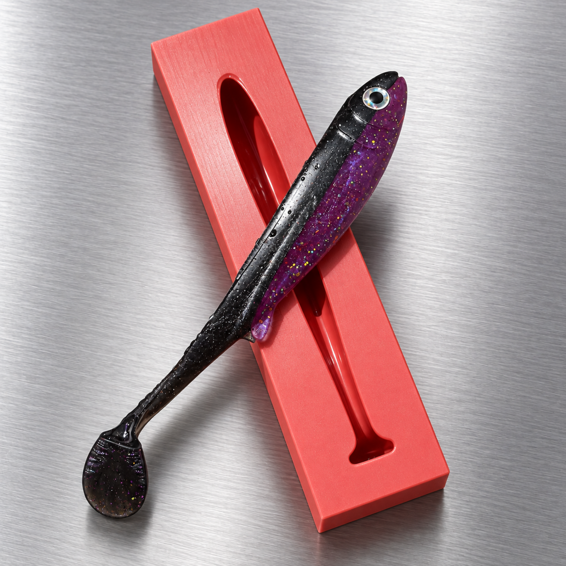 Moule à gravité Shad 12 cm – Moule pour fabriquer des leurres souples