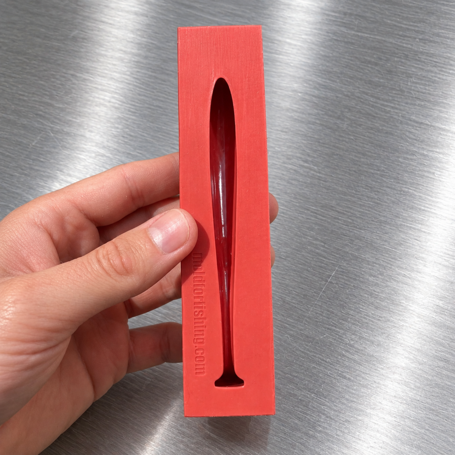 Moule à gravité Shad 12 cm – Moule pour fabriquer des leurres souples – Image 2