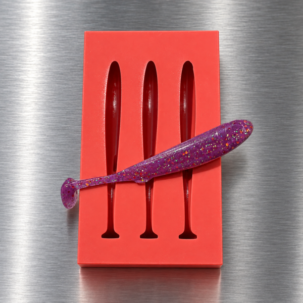 Moule à gravité Shad 8 cm – Moule pour fabriquer des leurres souples